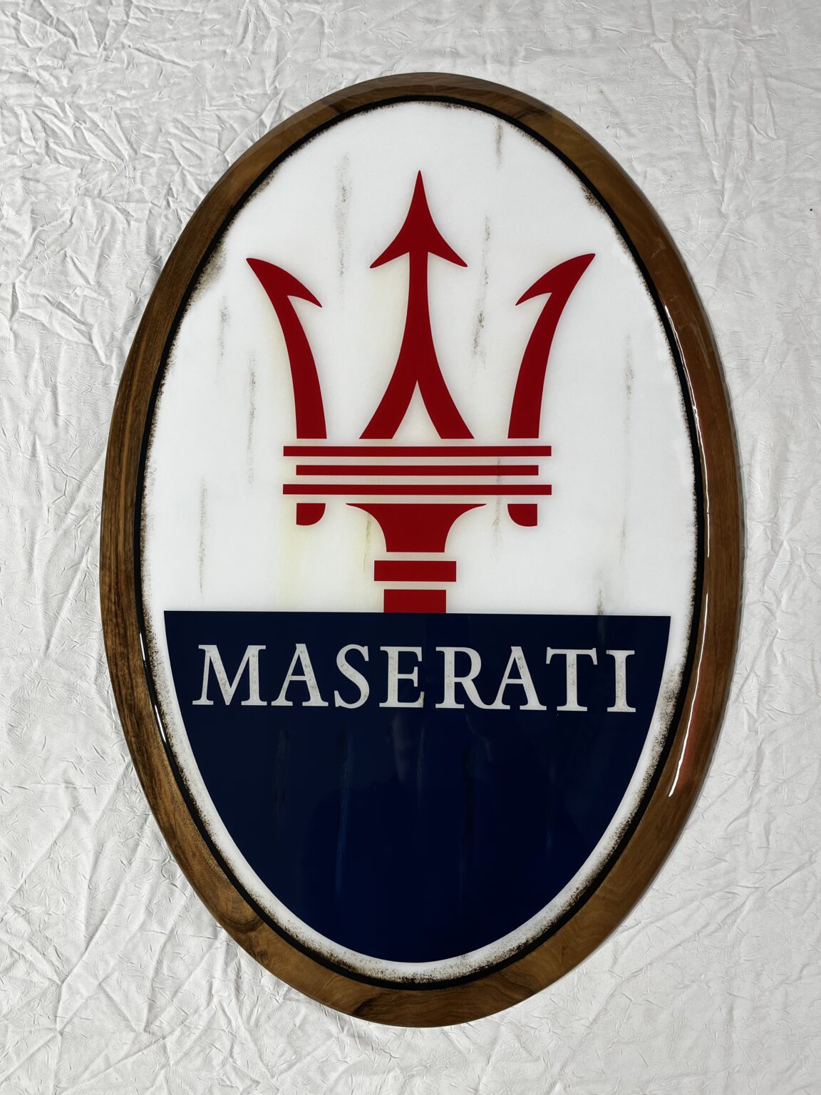 emblème tridente "vintage"